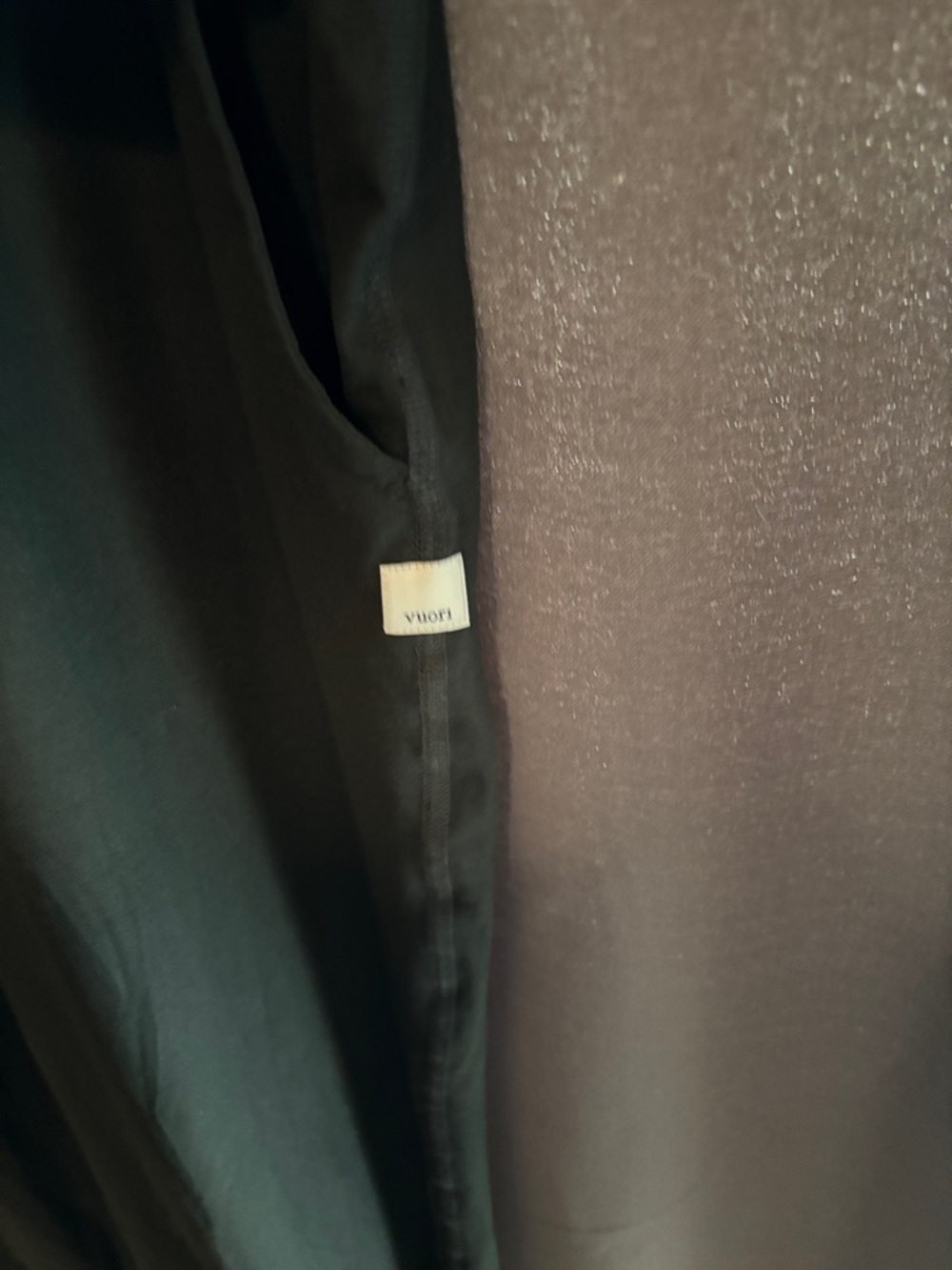 Vuori charcoal gray Racerback Jumpsuit with Drawstring - Picture 3 of 5